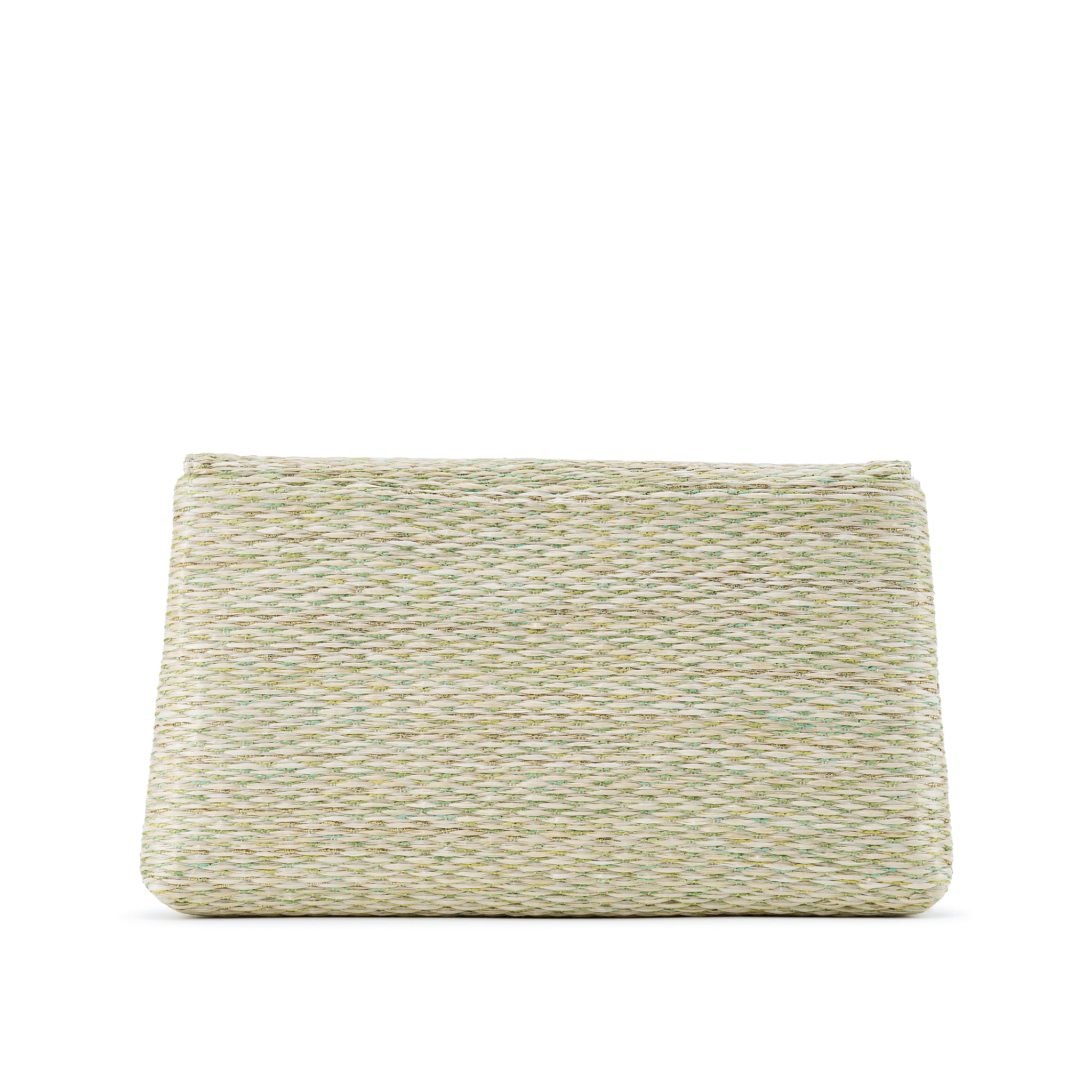 Raffia Clutch Mint