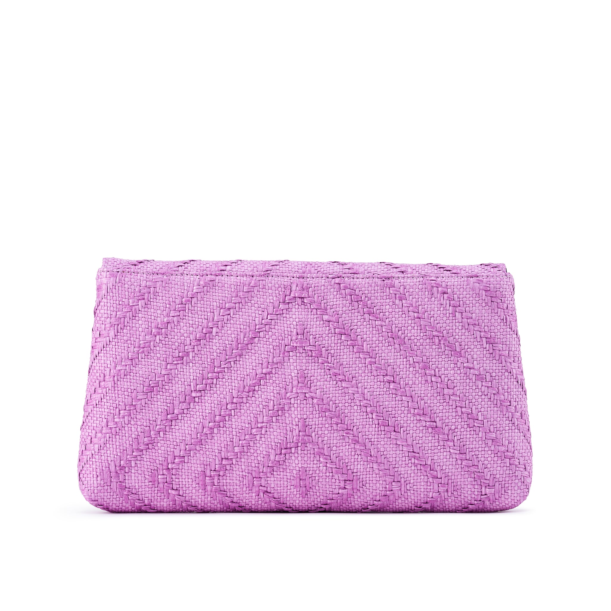 Raffia Clutch Violetta